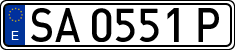 License plates of Spain, 1971 year series