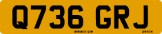 License plate of the United Kingdom, 1983 year system
