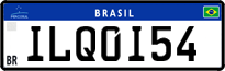 License plate of Brazil, Private owners (Mercosul)
