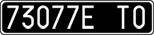License plate of Italy, Cars (1927 year series)