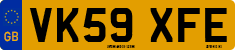 License plate of the United Kingdom, 2001 year system