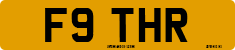 License plate of the United Kingdom, 1983 year system