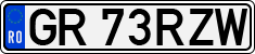 License plate of Romania, Regular plates