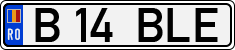 License plate of Romania, Regular plates