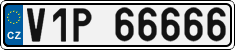 License plate of the Czech Republic, Vanity Plates