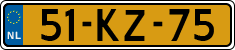 License plate of the Netherlands, Military