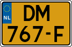 License plate of the Netherlands, Military