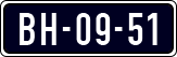 License plate of the Netherlands, Imported oldtimers (commercial vehicles)