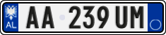 AA 239 UM