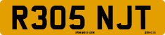 License plate of the United Kingdom, 1983 year system