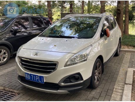 鄂A·71PL1, Peugeot 3008
