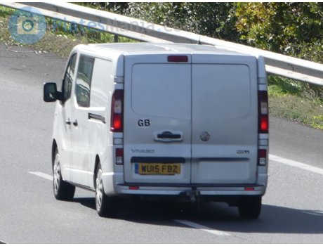 WU15 FBZ, Vauxhall Vivaro