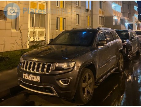 е777вр77, Jeep Grand Cherokee