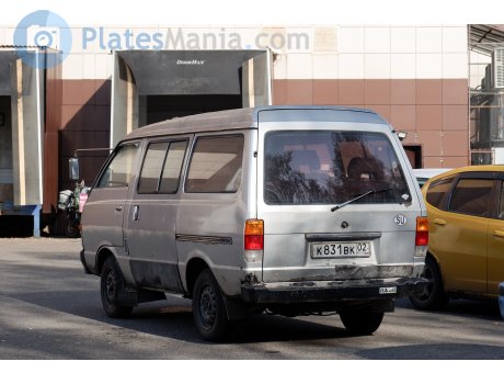 к831вк02, Nissan Datsun Vanette