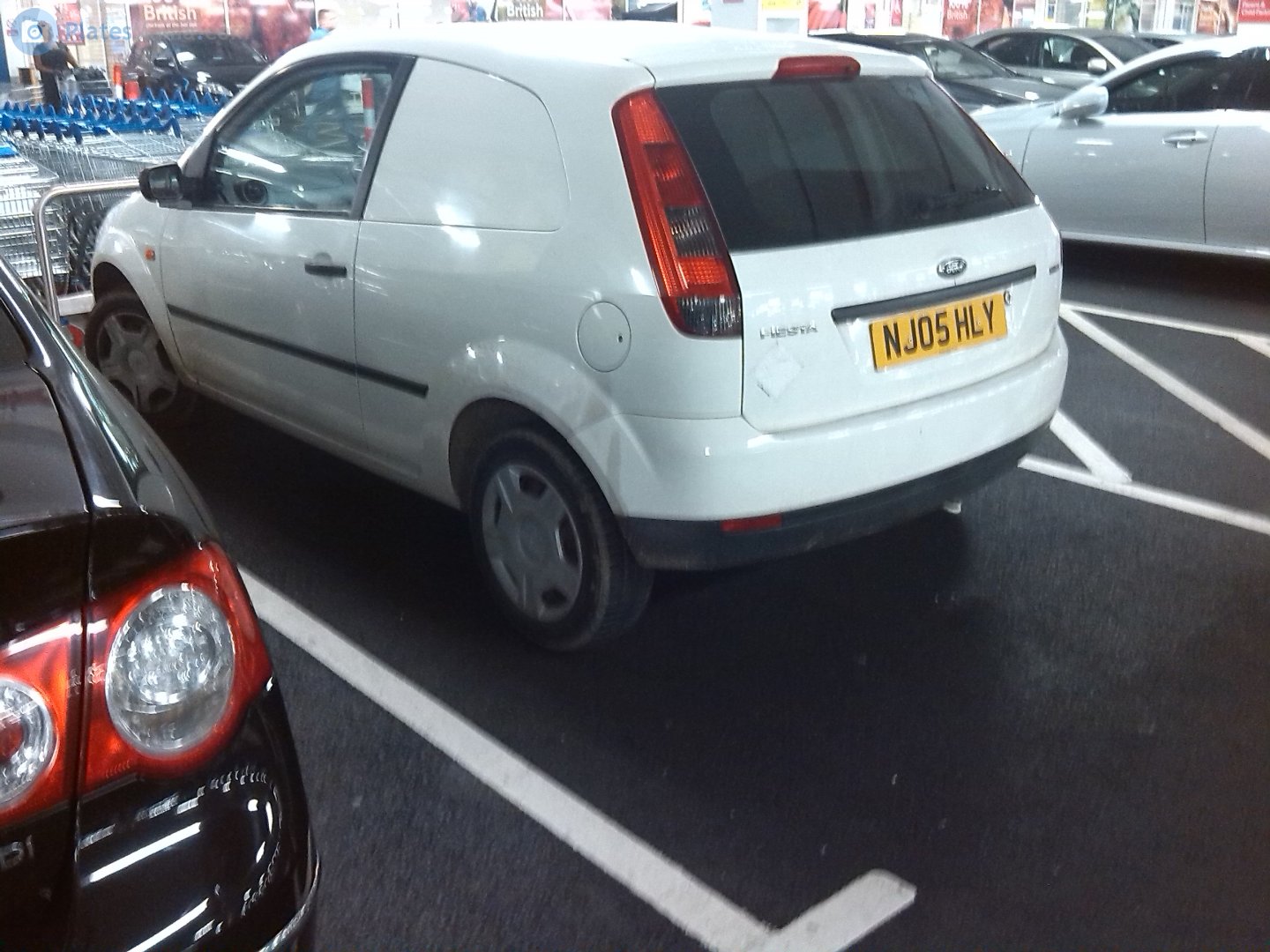 NJ05HLY, Ford Fiesta 5th gen 3-door Van (B257), 2002–2005