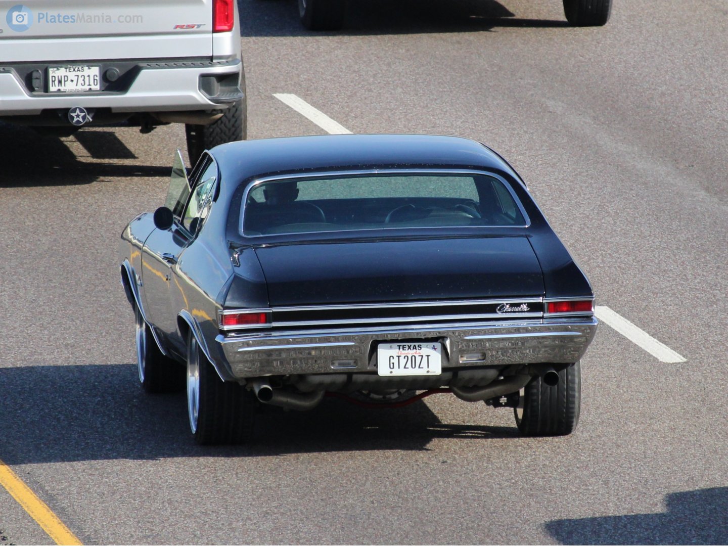 GT20ZT, Chevrolet Chevelle 2nd gen 1968 2-door Hardtop (27/37; A-body), 1967–1968