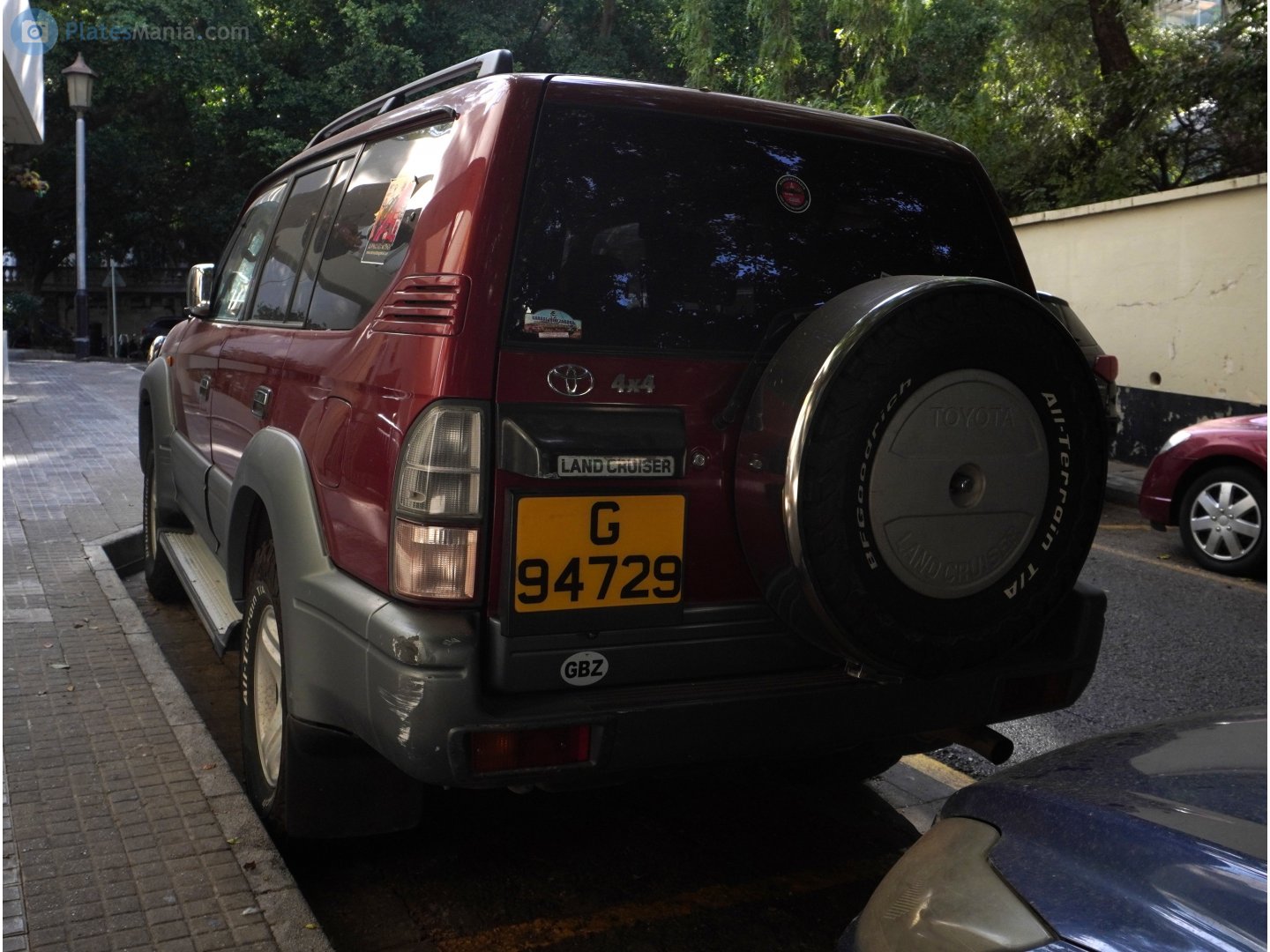 G 94729, Toyota Land Cruiser Prado 2nd gen 5-door SUV (J95), 1996–2002