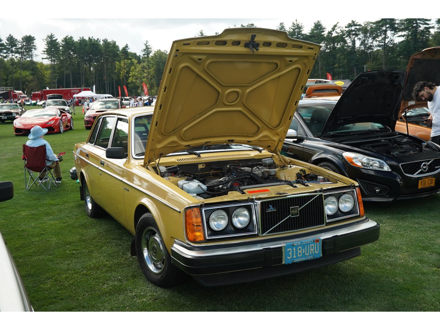 318-URU, Volvo 240-Series 1st gen 4-door Sedan (244), 1974–1978