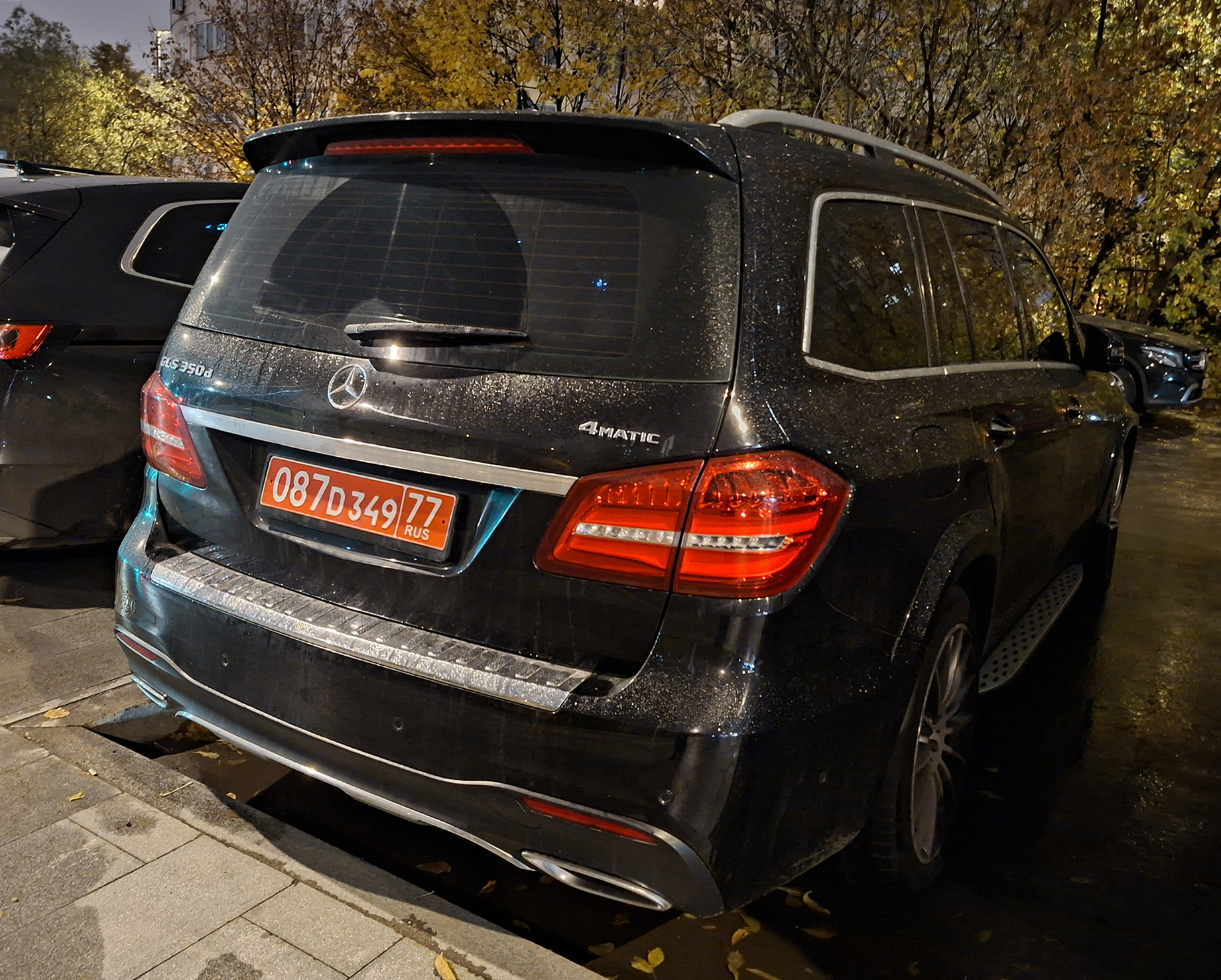 087 D 349 77, Mercedes-Benz GLS-Klasse 1st gen (X166), 2016–2019