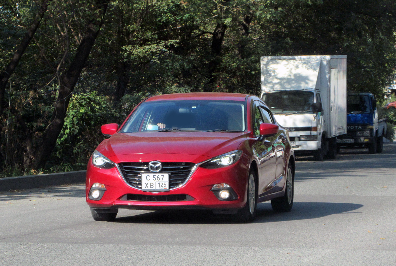 с 567 хв 125, Mazda Axela 3rd gen Sedan (BM), 2013–2018