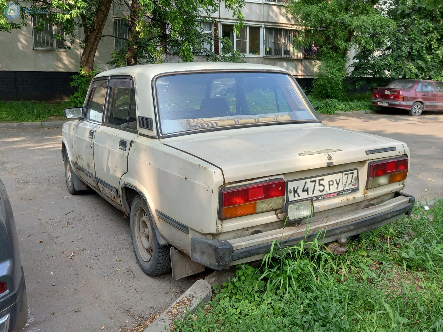 к 475 ру 77, Lada (VAZ) 2107 Жигули (Nova / Riva / Signet / 1500), 1982–2014