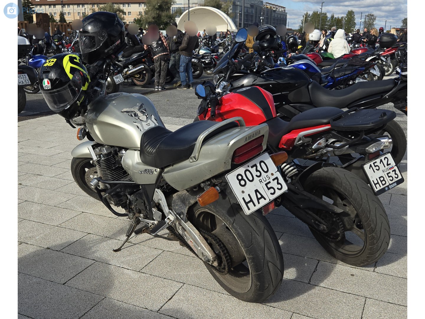 8030 на 53, Yamaha XJR 1st gen XJR1200, 1994–1998 (XJR400; JP-market, 1993–2007)