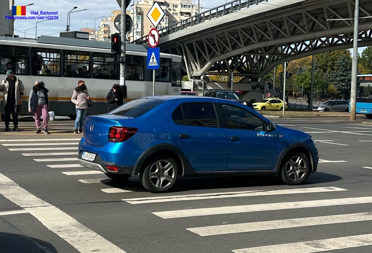 B 453 DAC, Dacia Logan 2nd gen Sedan Stepway (L52), 2019–2020
