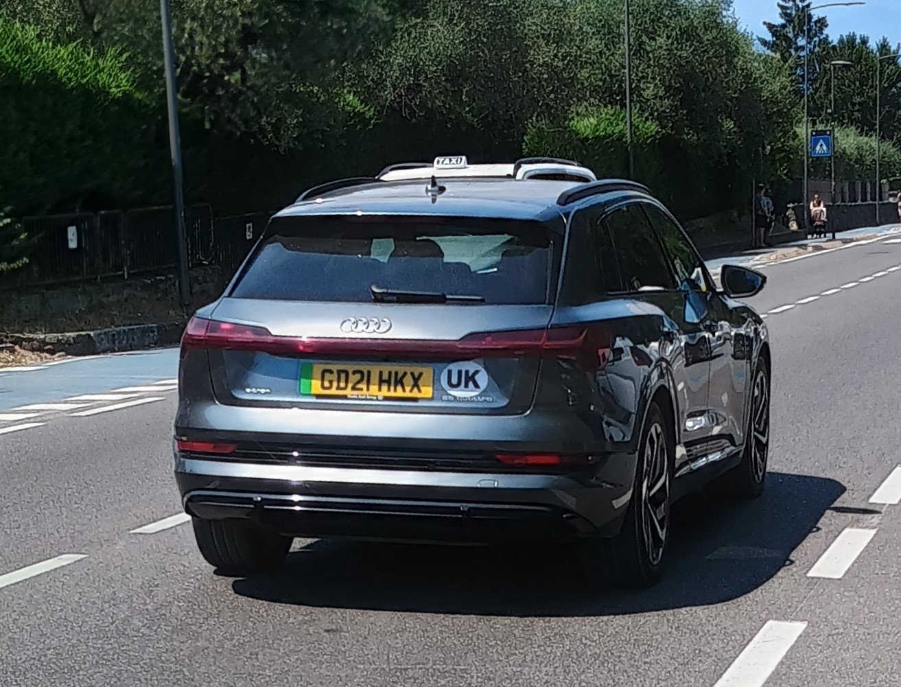 GD21HKX, Audi e-tron 1st gen SUV (GEN), 2019–2022