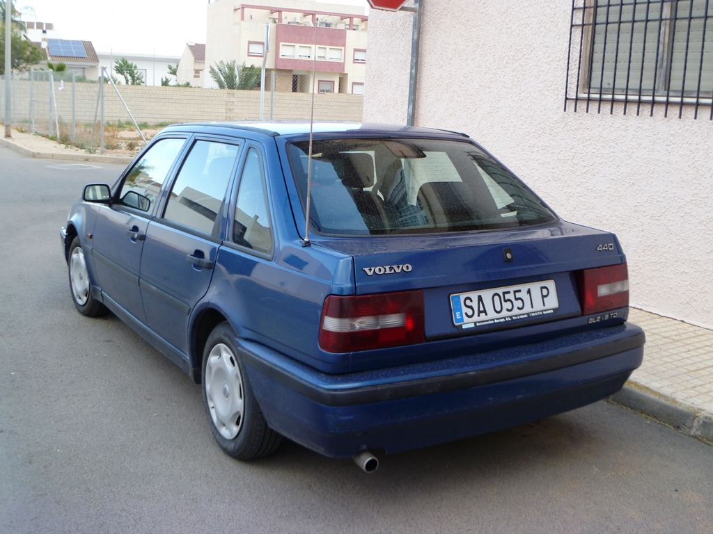 SA 0551 P, Volvo 440 1st gen (445), facelift, 1993–1996