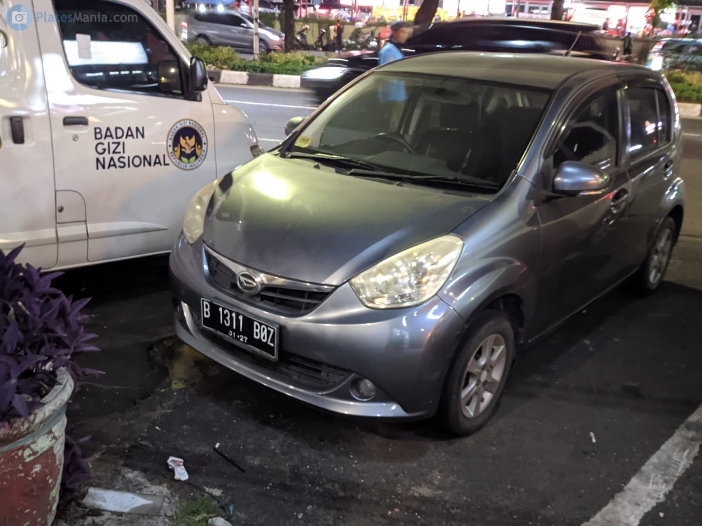 B 1311 BOZ, Daihatsu Sirion 3rd gen (M600; ID-market), 2011–2015