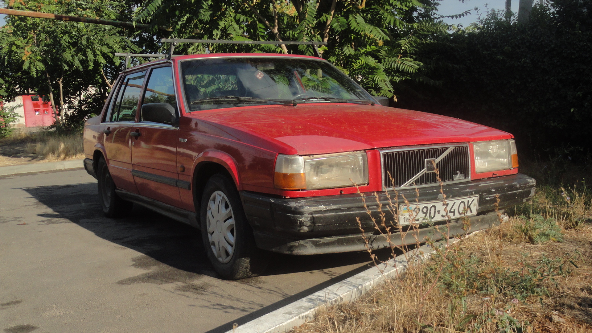 16 290-34 OK, Volvo 740 1st gen Sedan (744), facelift, 1989–1992
