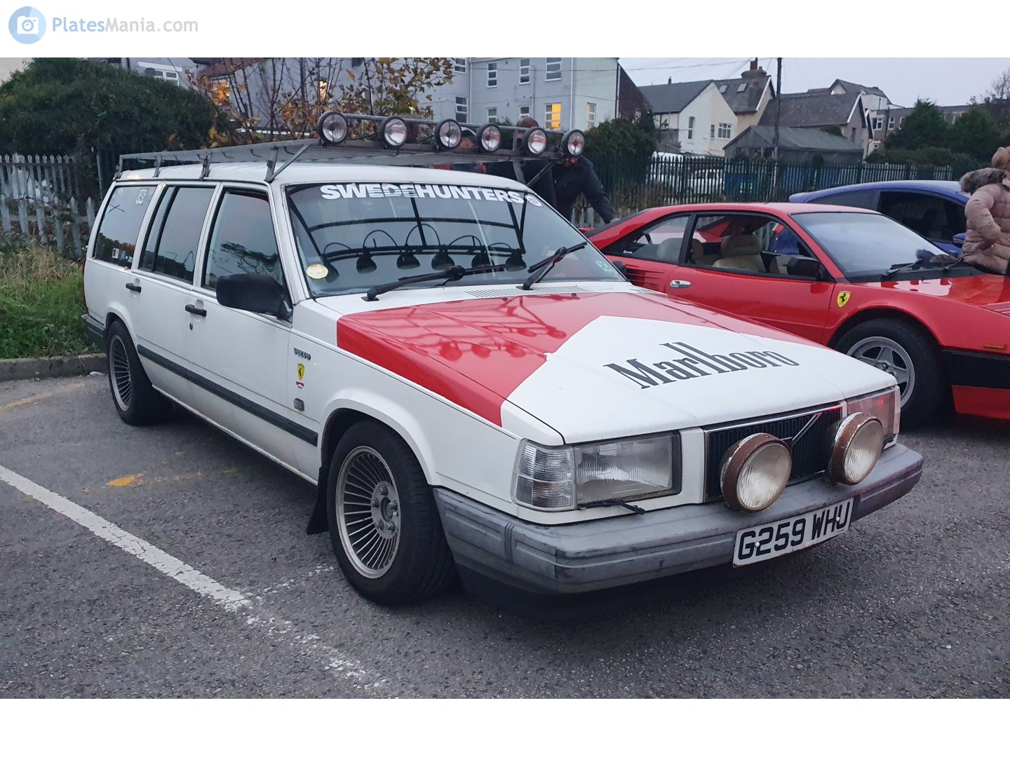 G259WHU, Volvo 740 1st gen Wagon (745), facelift, 1989–1992