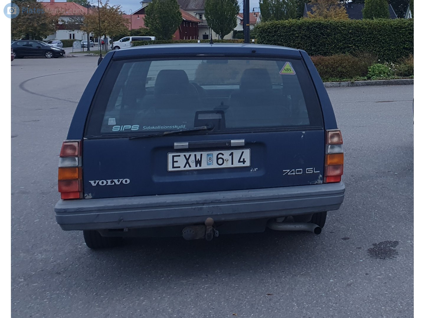EXW 614, Volvo 740 1st gen Wagon (745), facelift, 1989–1992