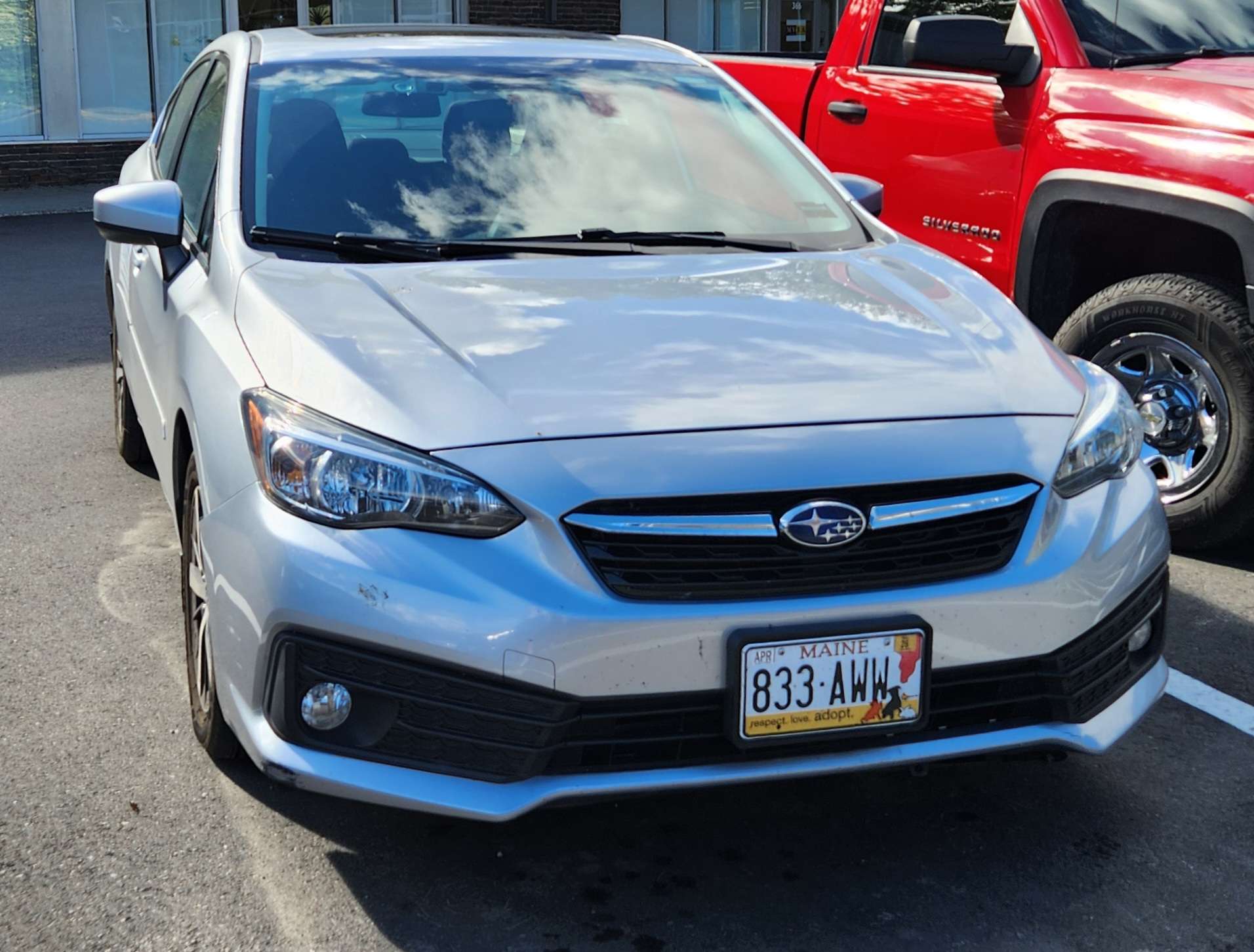 833-AWW, Subaru Impreza 5th gen Sedan (GK), 2017–2023