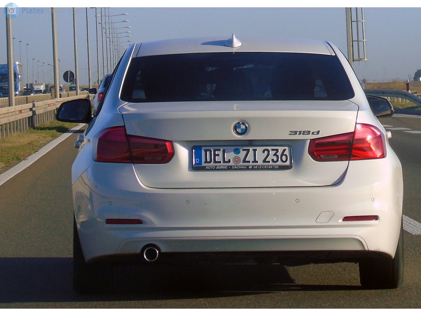 DEL ZI 236, BMW 3 Series 6th gen Sedan (F30/F35), 2011–2019