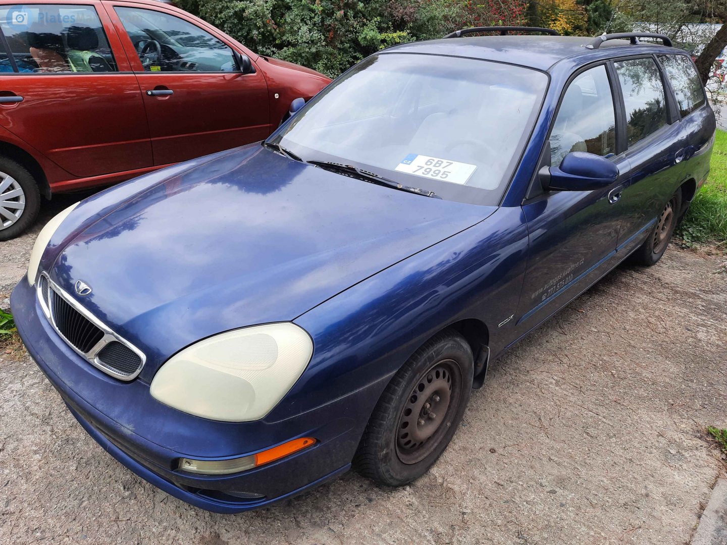 6B7 7995, Daewoo Nubira 1st gen Wagon (J150), facelift, 1999–2004