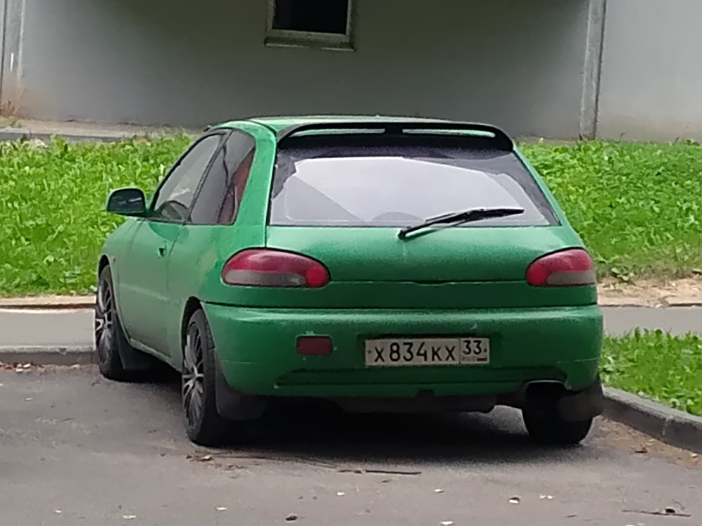 х 834 кх 33, Mitsubishi Colt 6th gen (CAO), 1992–1996