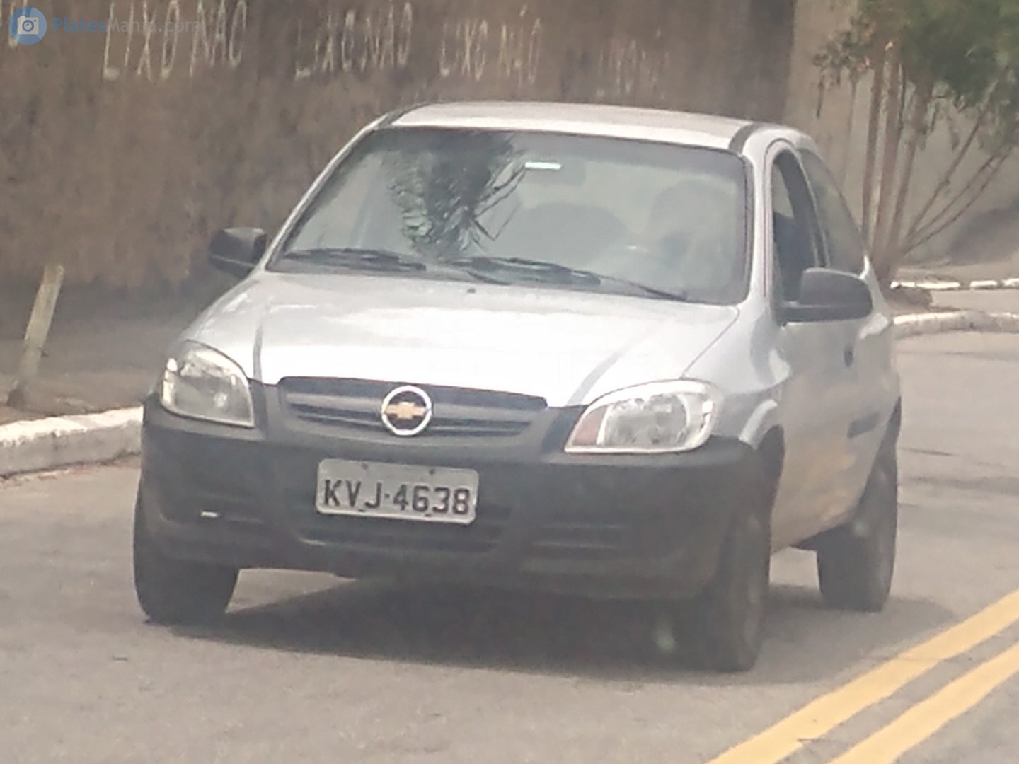 KVJ-4638, Chevrolet Celta 1st gen 3-door Hatch (GM4200), facelift, 2006–2011