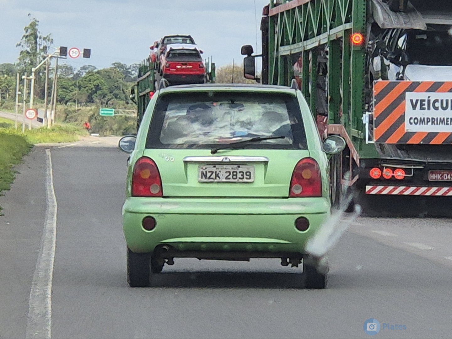 NZK-2839, Chery (Chirey) QQ 1st gen (QQ3) Hatch (S11), 2003–2013 (–2017 for ZA-market)