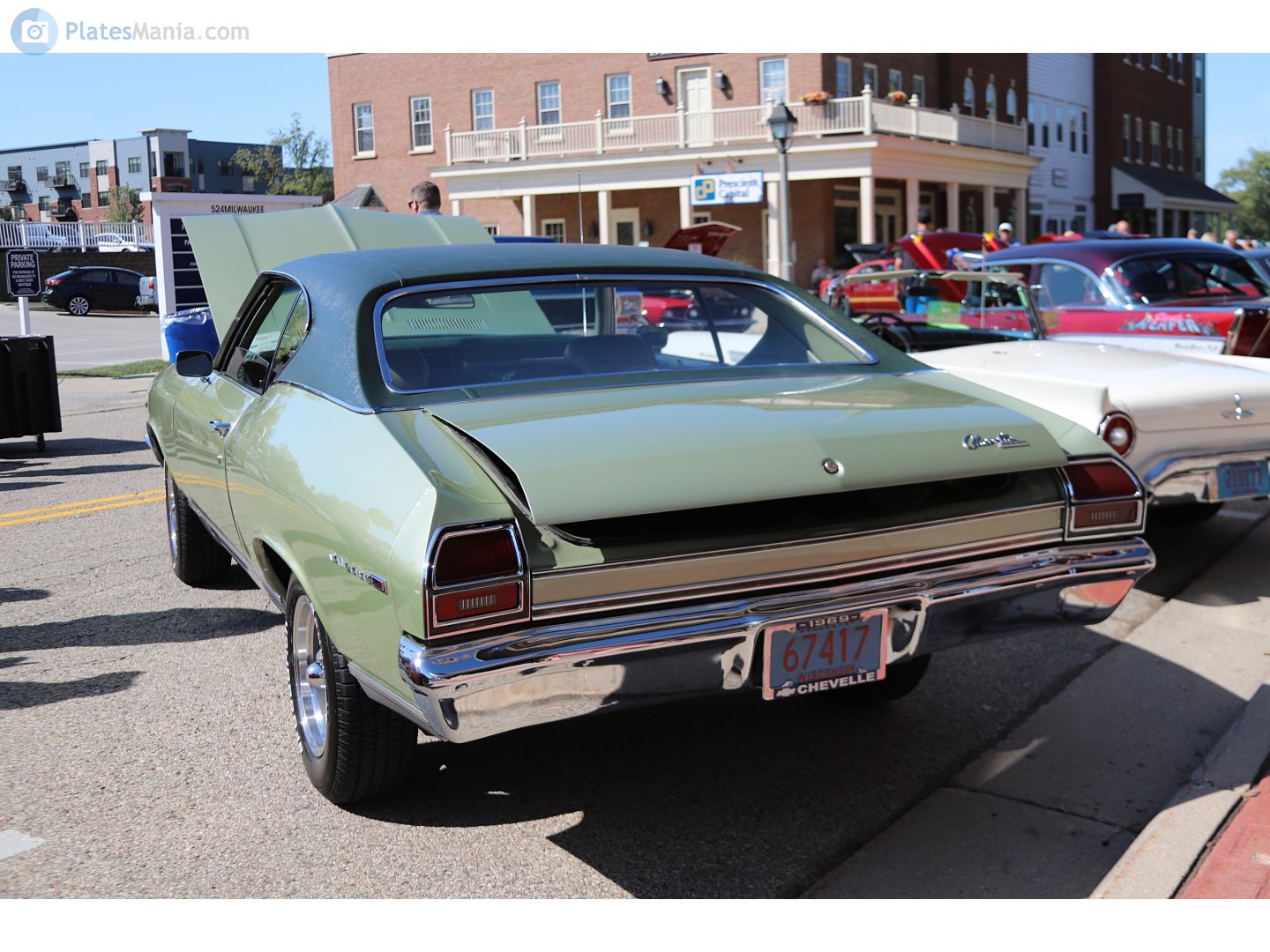 67417, Chevrolet Chevelle 2nd gen 1969 2-door Hardtop (27/37; A-body), 1st facelift, 1968–1969