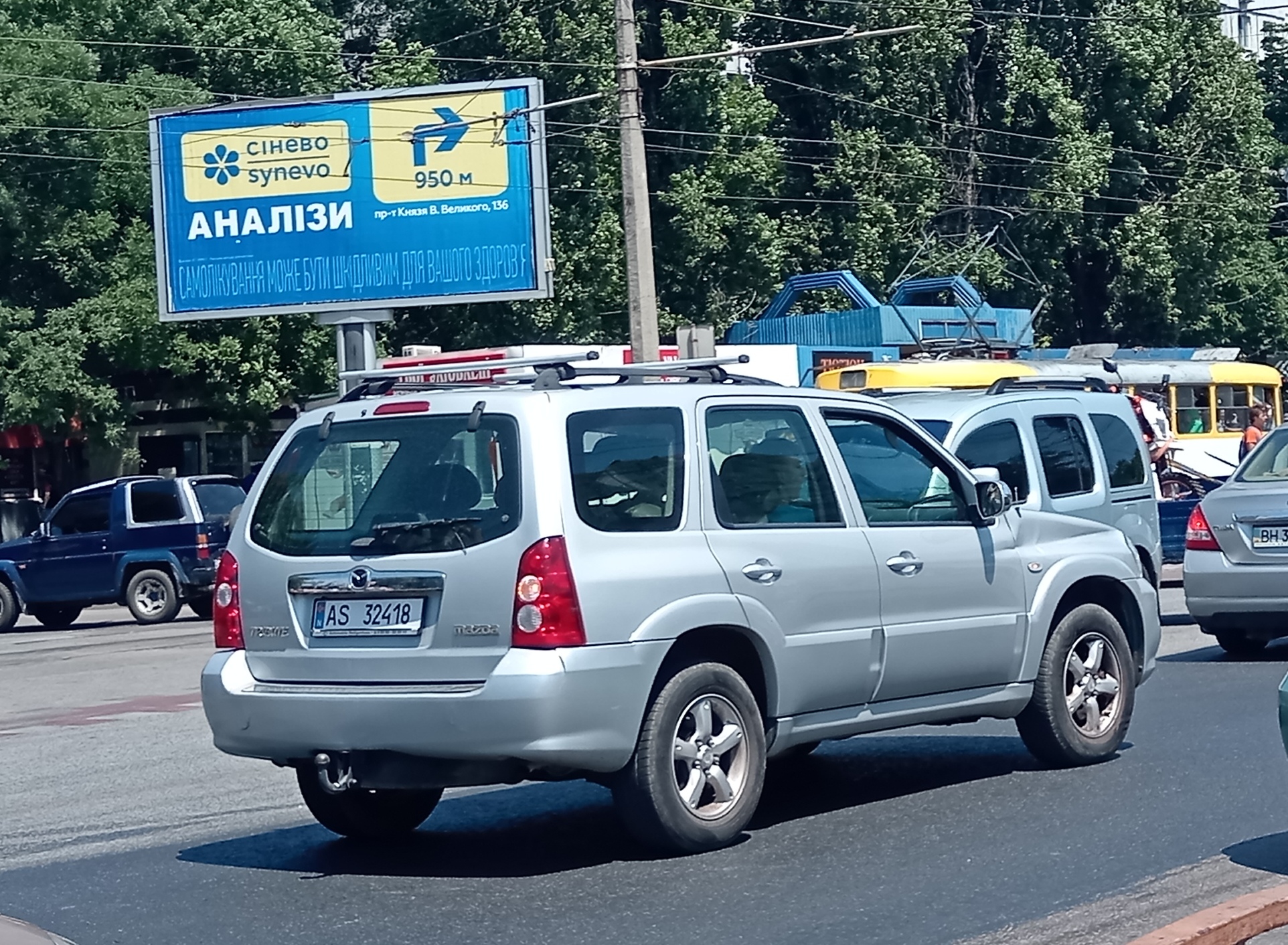 AS 32418, Mazda Tribute 1st gen (EP; Global-market), 2000–2007 (–2008 for AU-market)