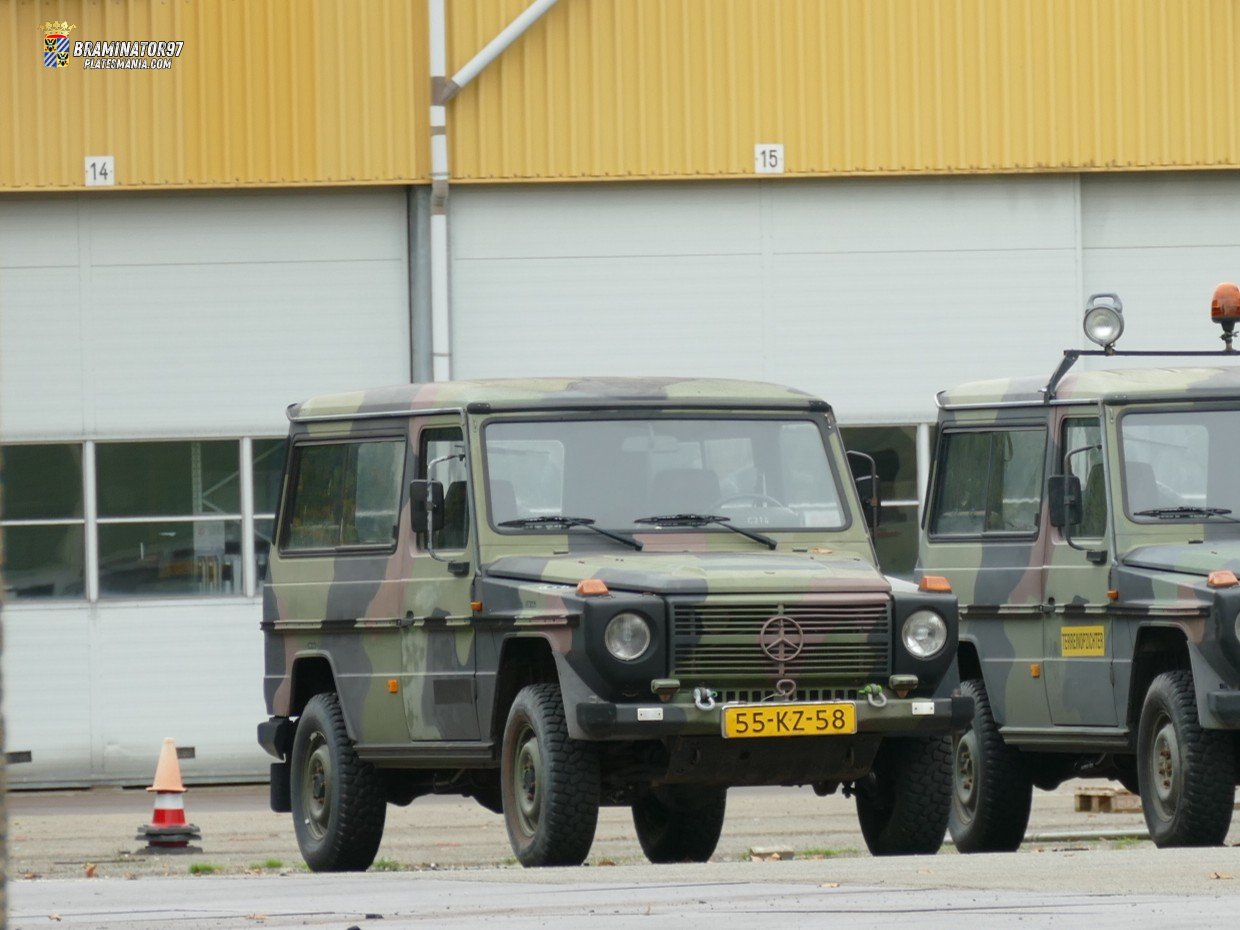 55-KZ-58, Mercedes-Benz G-Klasse Wolf 3-door Van (W460/W461/W462; Military-spec), 1979–