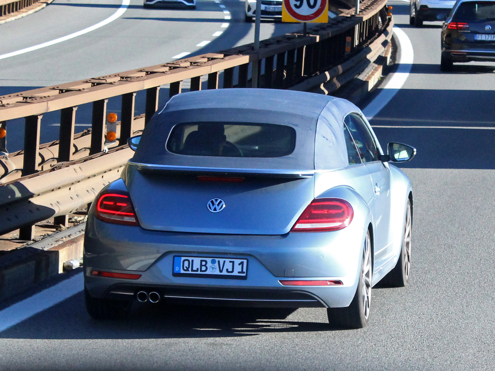 QLB VJ 1, Volkswagen Beetle 3rd gen Cabrio (A5), facelift, 2016–2019