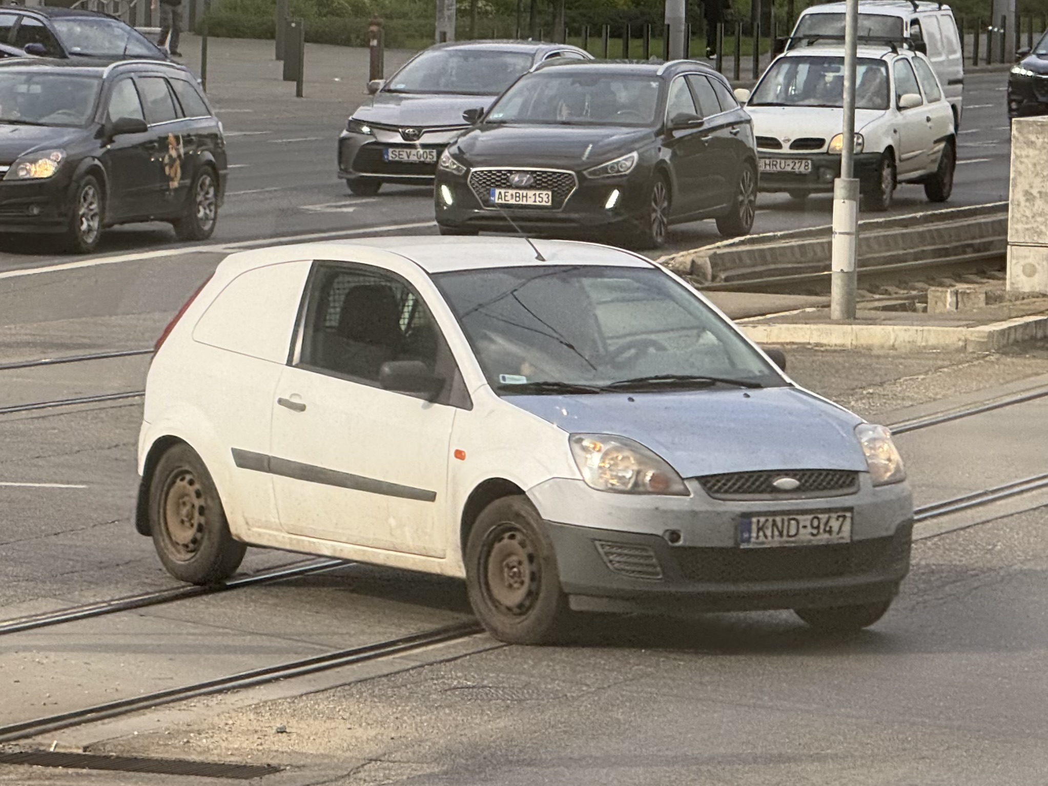 KND-947, Ford Fiesta 5th gen 3-door Van (B257), 1st facelift, 2005–2008