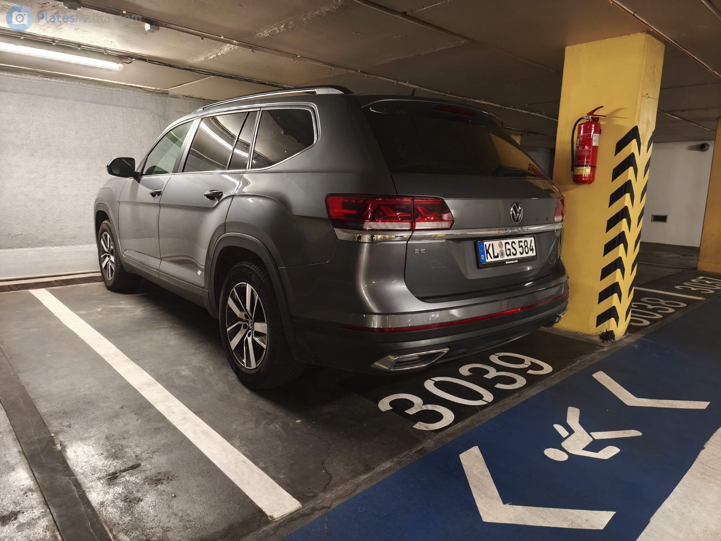 KL GS 584, Volkswagen Atlas 1st gen (CA1), 1st facelift, 2020–2023