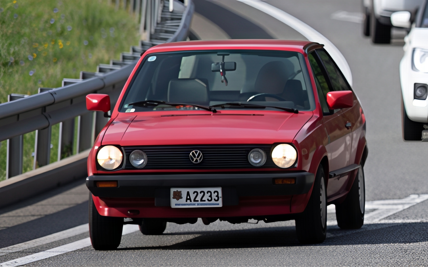 A 2233, Volkswagen Polo 2nd gen Coupé (86C), 1982–1990