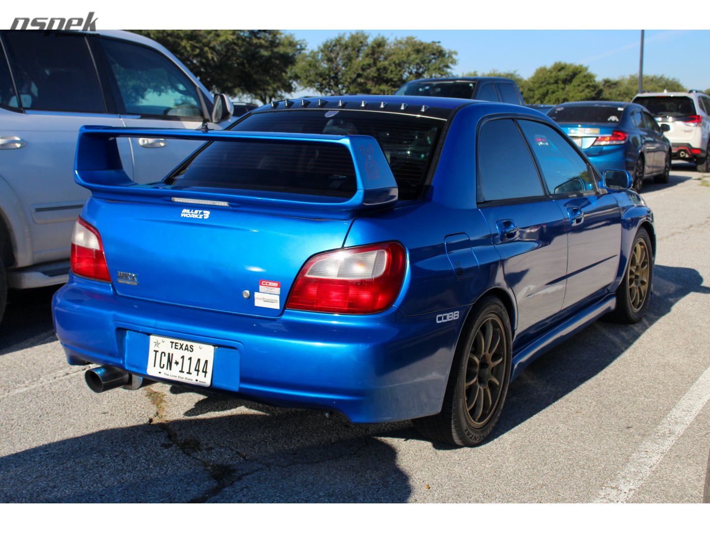 TCN-1144, Subaru Impreza WRX STi 2nd gen Sedan (GD), 2001–2002
