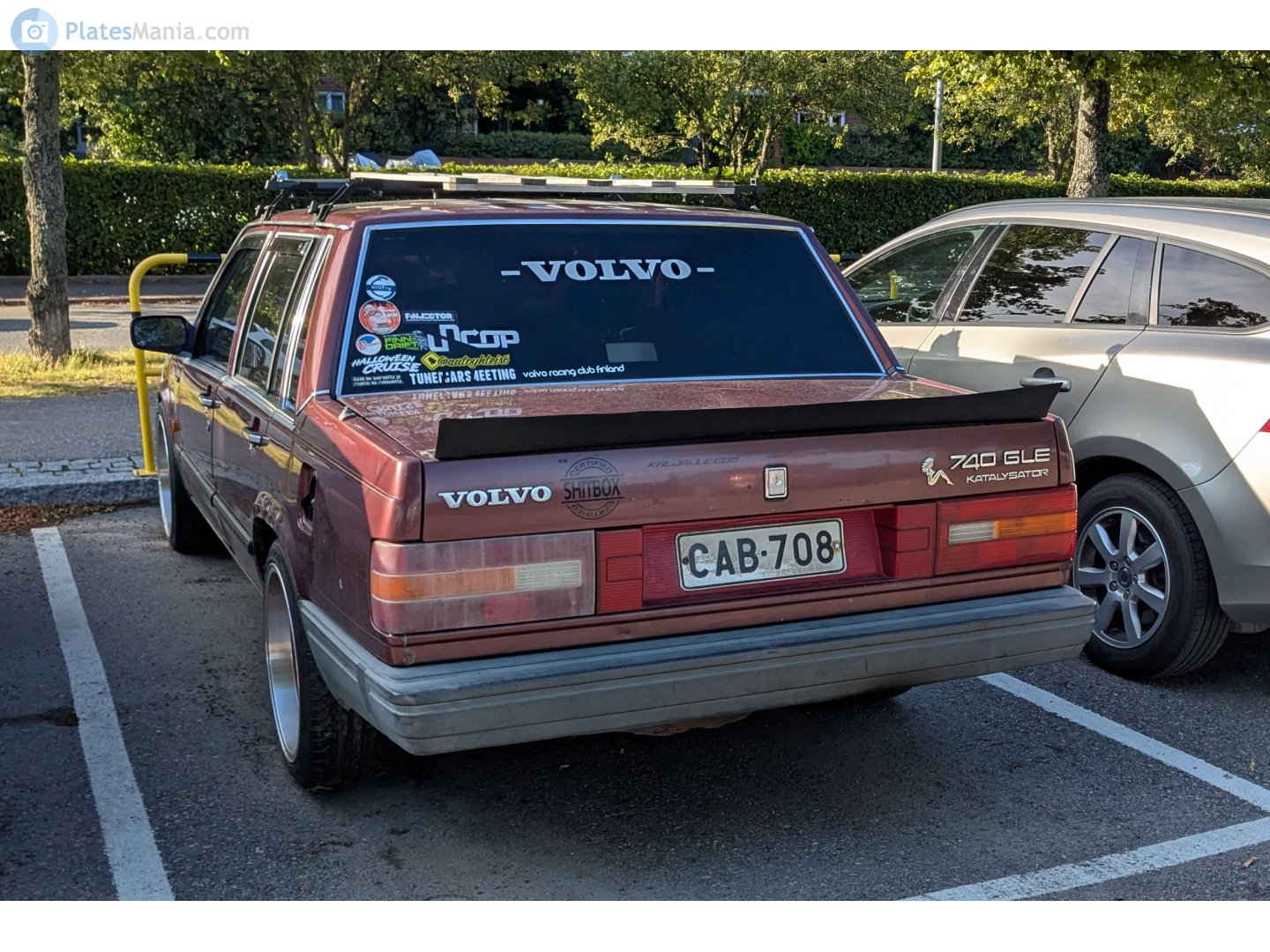 CAB-708, Volvo 740 1st gen Sedan (744), facelift, 1989–1992