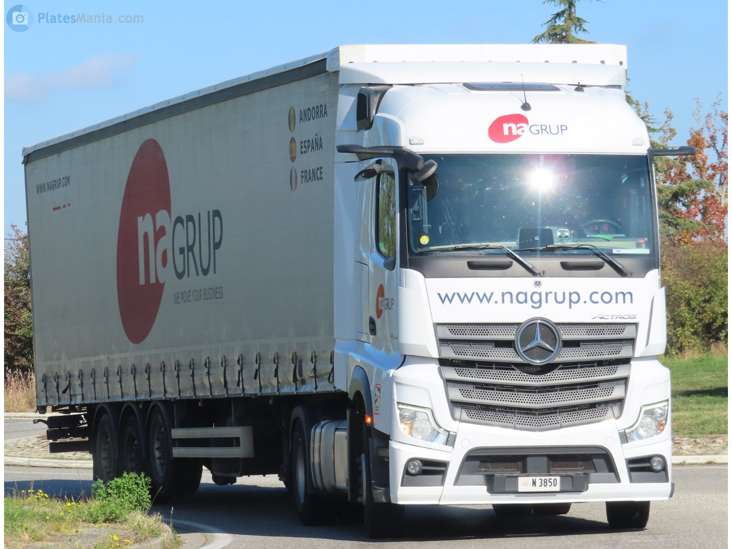 N 3850, Mercedes-Benz Actros 3rd gen (MP4/MP5), 2011–