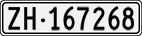 License plate of Switzerland, Cars